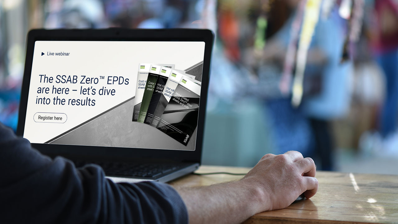 SSAB Zero™ EPDs webinar